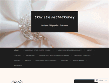 Tablet Screenshot of erinleaphotography.com